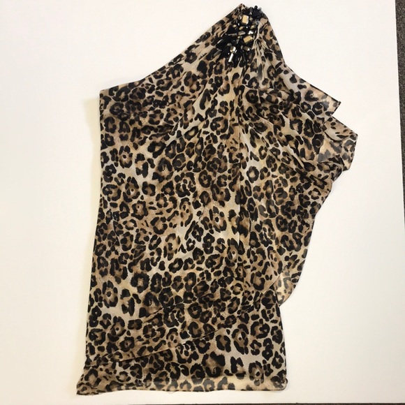 Cache leopard cocktail dress! - Picture 1 of 5